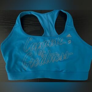Peloton Blue Sports Bra